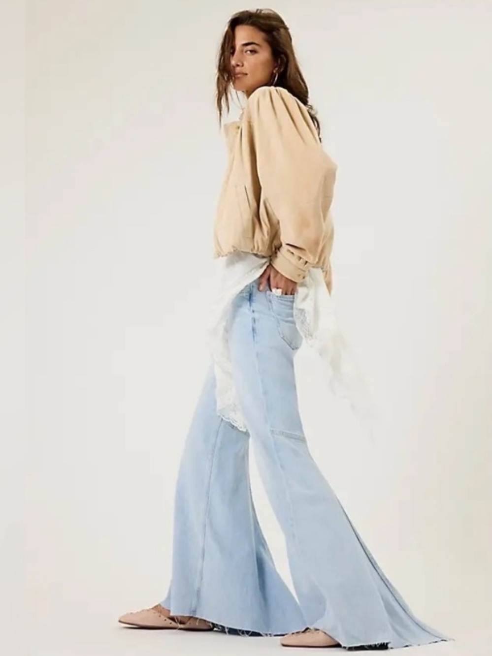 We the Free Live Wire Flare Jeans